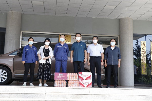 情系一線，攜手抗疫——銅川海創慰問疫情防控一線工作人員