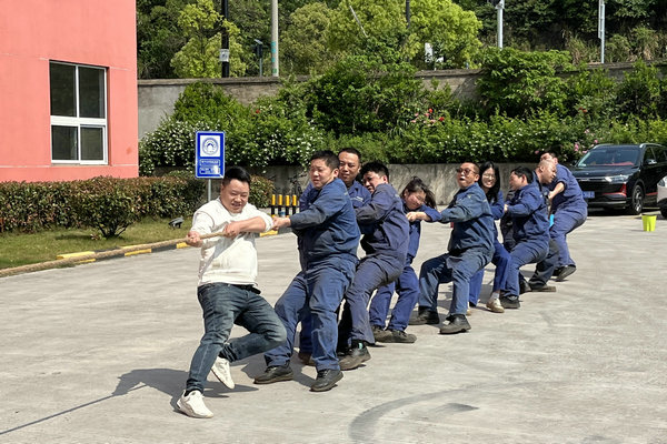 激情“五一”、活力“五四”，寧海馨源泰公司職工運(yùn)動(dòng)精彩紛呈